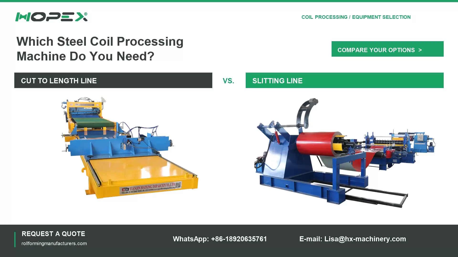 Cut to Length Line vs. Slitting Line: Which Steel Coil Processing Machine Does Your Business Need?