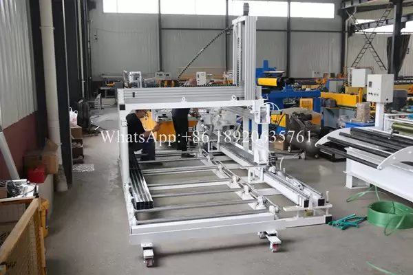 omega roll forming machine line