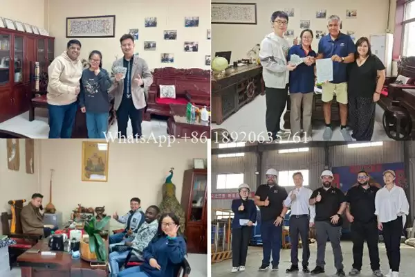 Our photos with our customers