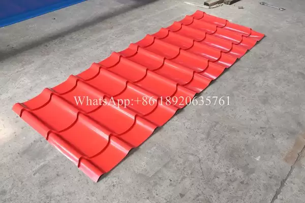 metal roof forming machine