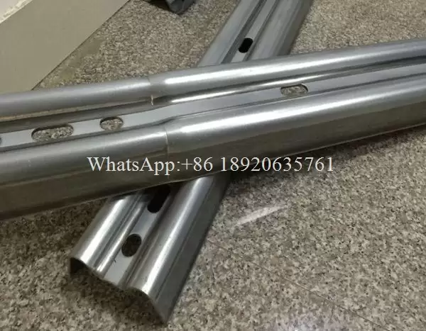 highway guardrail forming machine