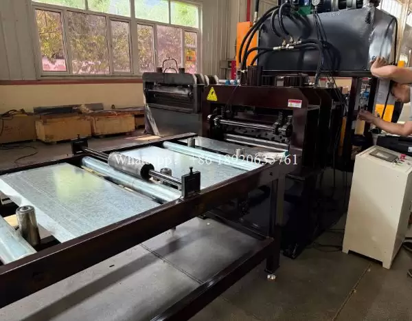 Professional cable tray making machine