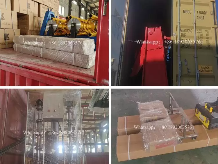 omega roll forming machine line