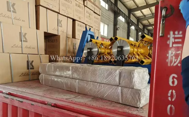 Roll forming machine line delivery