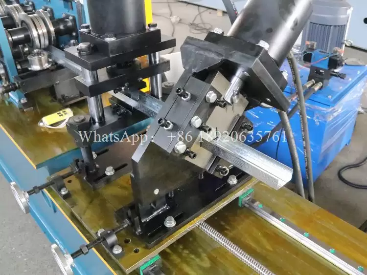 Máquina de Rodillos para Rieles de Yeso Perfil U Máquina de Rodillos para Rieles de Yeso Perfil U