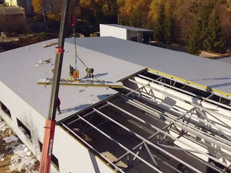 EPS Sandwich Panel Roll Forming Machine Production Line EPS Sandwich Panel Roll Forming Machine Production Line