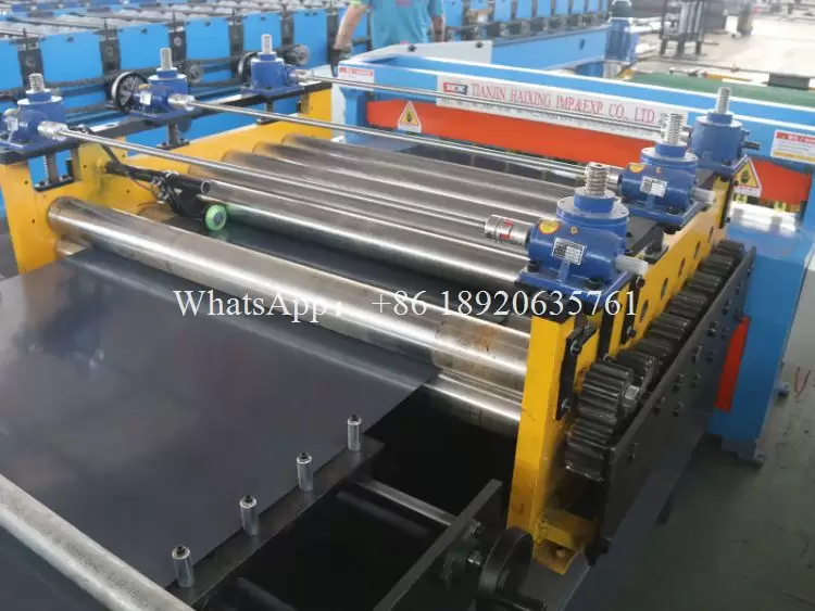 Leveling Metal Cut to Length Machine Line