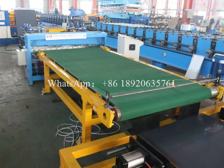 Leveling Metal Cut to Length Machine Line
