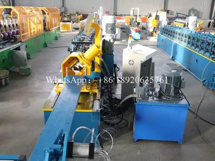 Storage Rack Beam Roll Forming Machine Production Line
