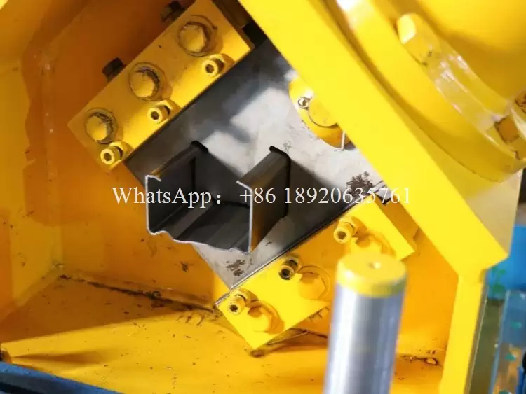 Storage Rack Beam Roll Forming Machine Production Line