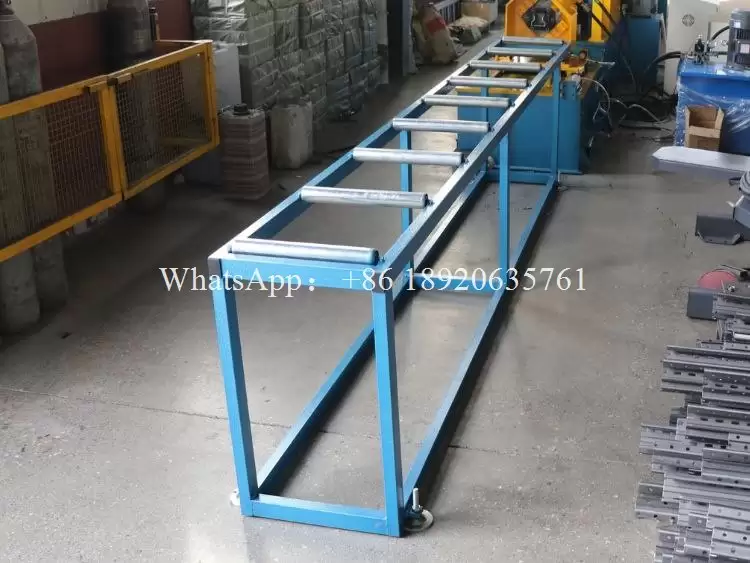 Shelf Upright Rack Roll Forming Machine Production Line