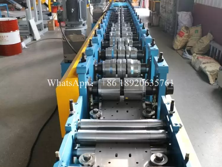 Custom Metal Upright Roll Forming Machine Line Custom Metal Upright Roll Forming Machine Line
