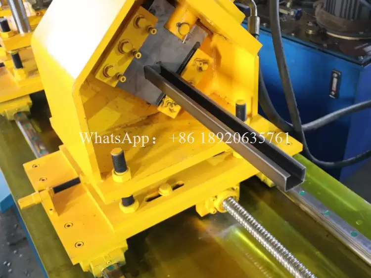 Storage Rack Roll Forming Machine Line For Making Rack Bracing Production