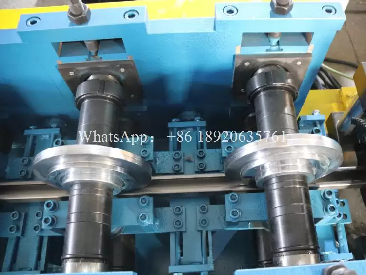 Storage Rack Roll Forming Machine Line For Making Rack Bracing Production Storage Rack Roll Forming Machine Line For Making Rack Bracing Production