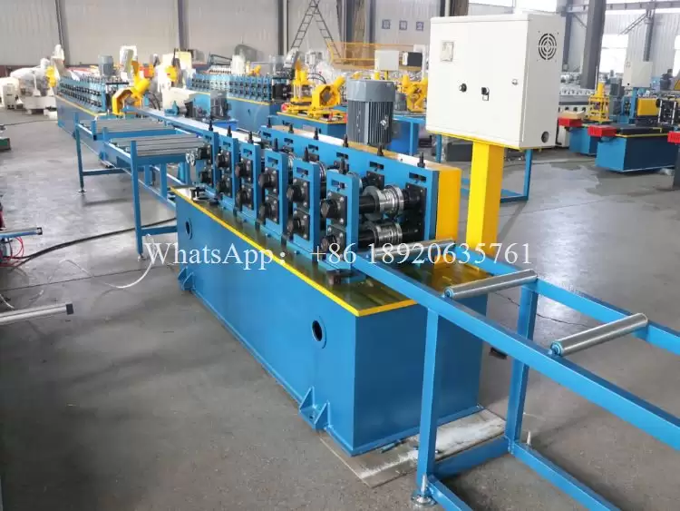 Heavy Rack Roll Forming Machine For Making Industrial Shelf Beam Production Heavy Rack Roll Forming Machine For Making Industrial Shelf Beam Production
