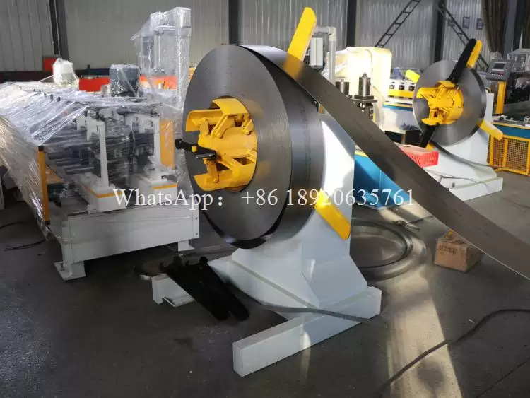 CE Certified Shelf Beam Roll Forming Machine with Remote Warranty Support