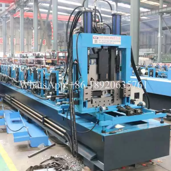 Full-production CZ purlin roll forming machine Line