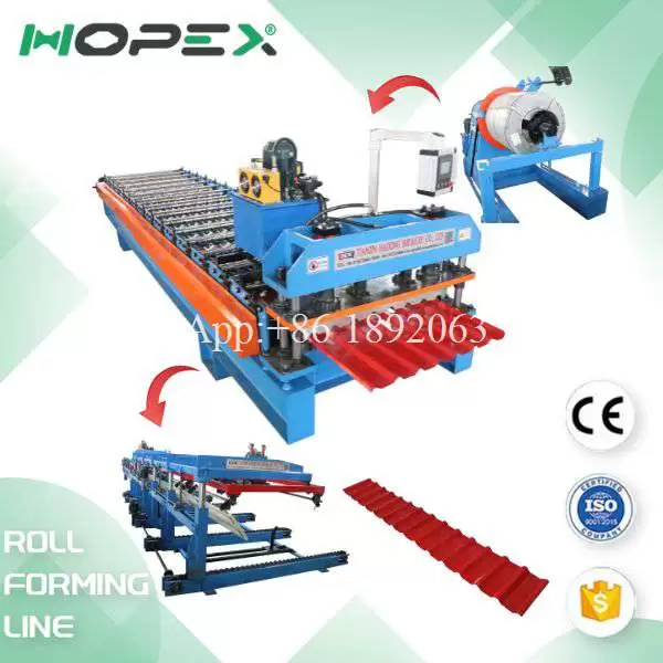 Trapezoidal Roll Forming Machine Line