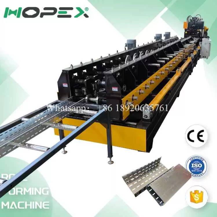 Automated cable tray production line