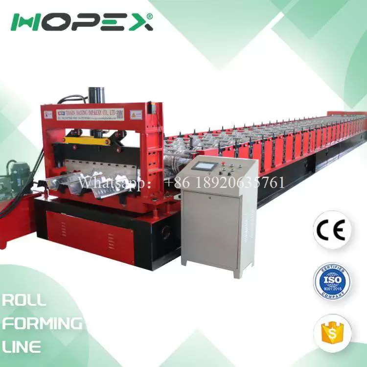 floor decking roll forming machine line