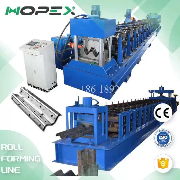 Two Waves Guardrail Making Machine Manufacturers