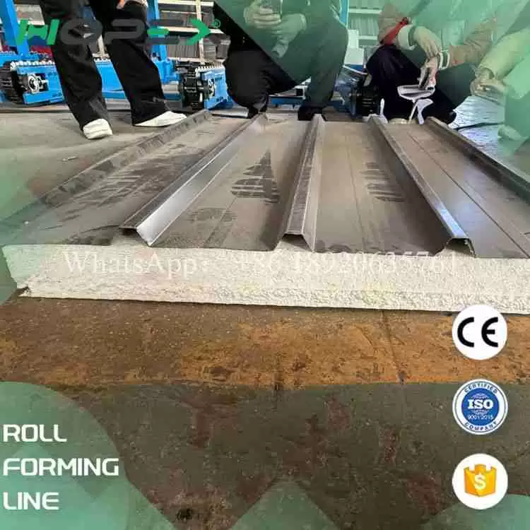 EPS Sandwich Panel Roll Forming Machine Production Line