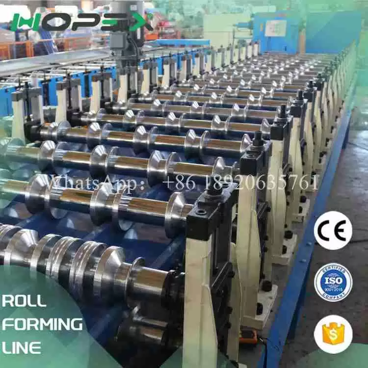 Metal Trapezoidal Machine Roll Forming Line