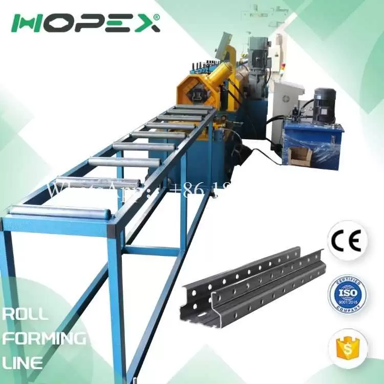 Customizable CE-Certified Rack Upright Roll Forming Machine Line