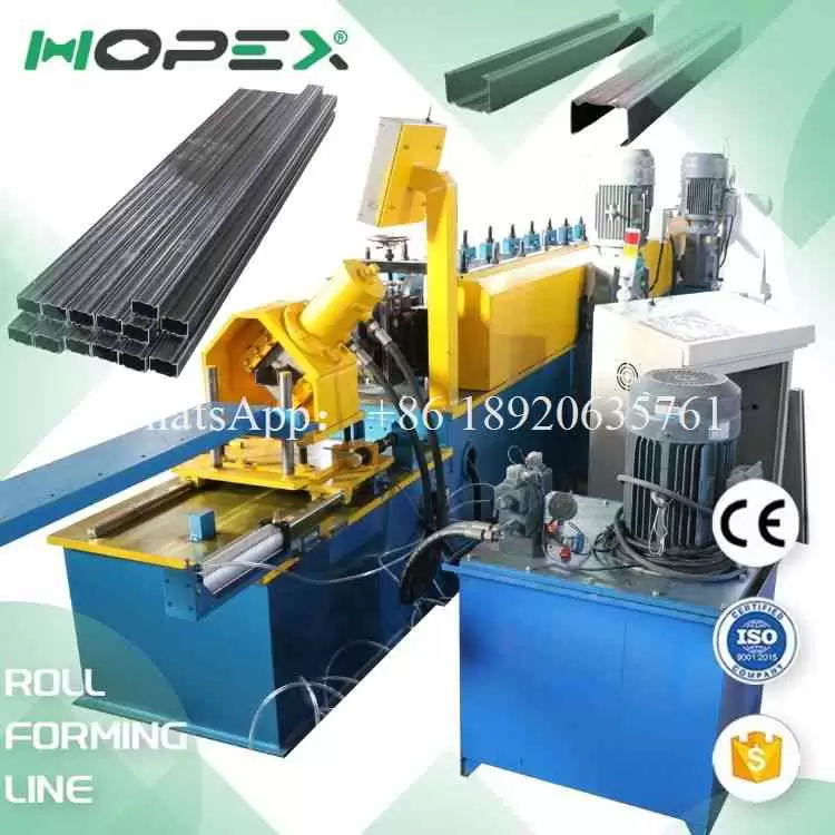 Storage Rack Beam Roll Forming Machine Production Line