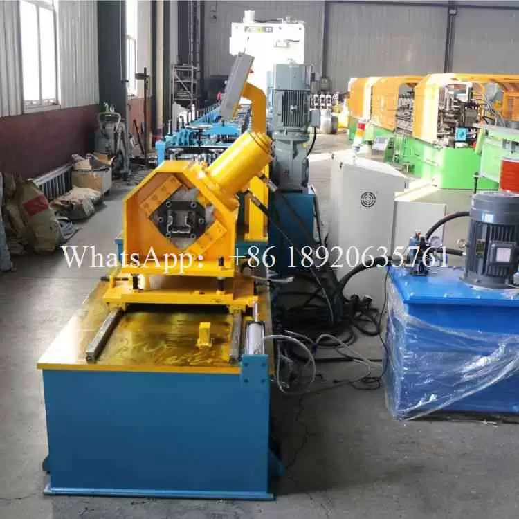 Shelf Upright Rack Roll Forming Machine Production Line