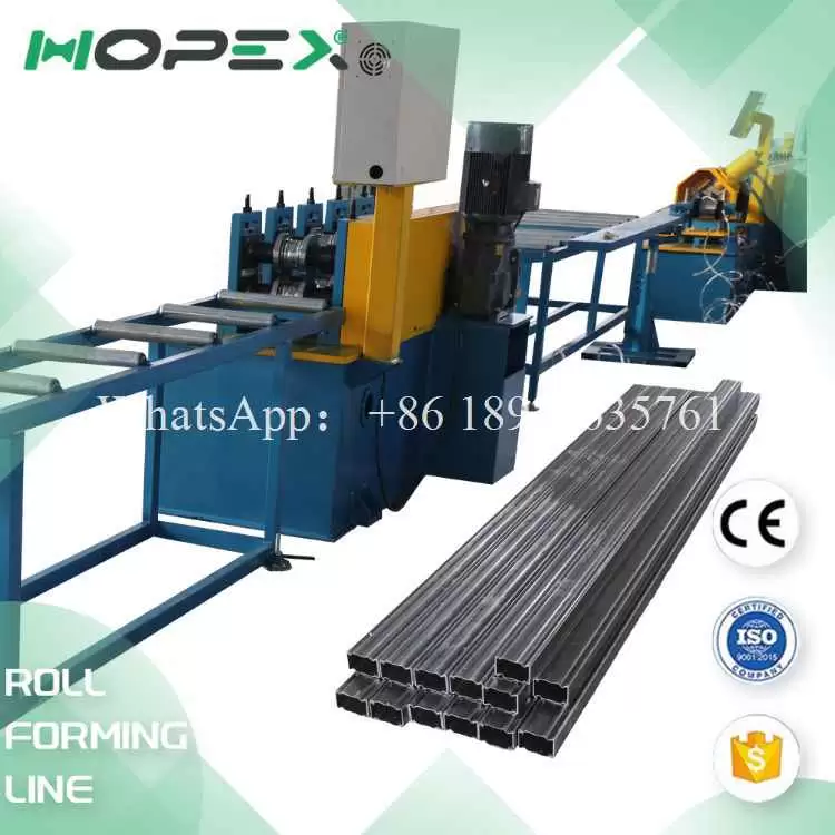 Heavy Rack Roll Forming Machine For Making Industrial Shelf Beam Production