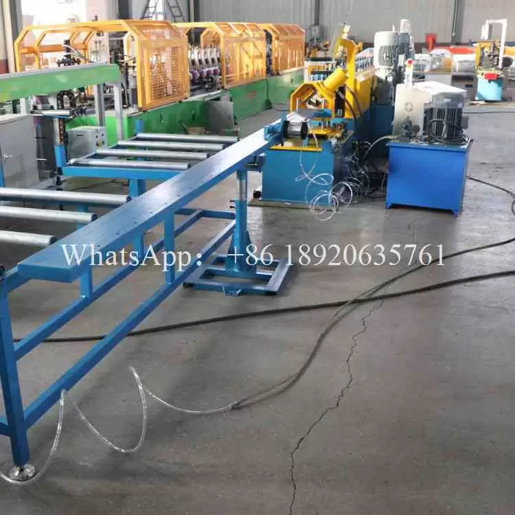 Heavy Rack Roll Forming Machine For Making Industrial Shelf Beam Production