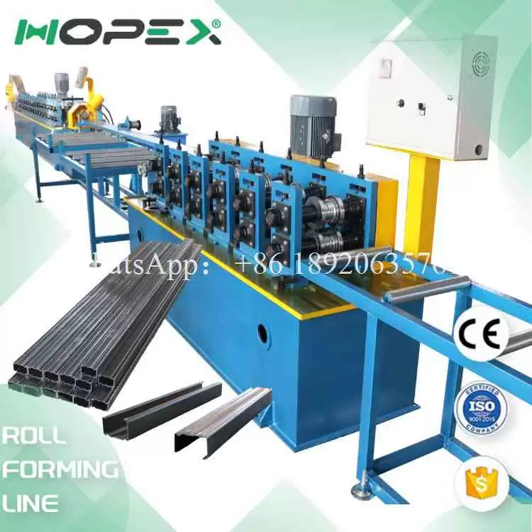 CE Certified Shelf Beam Roll Forming Machine with Remote Warranty Support