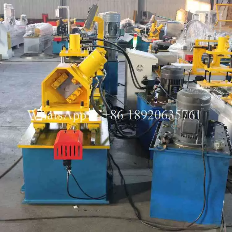 Storage Rack Roll Forming Making Machinery for Storage Rack Bracing