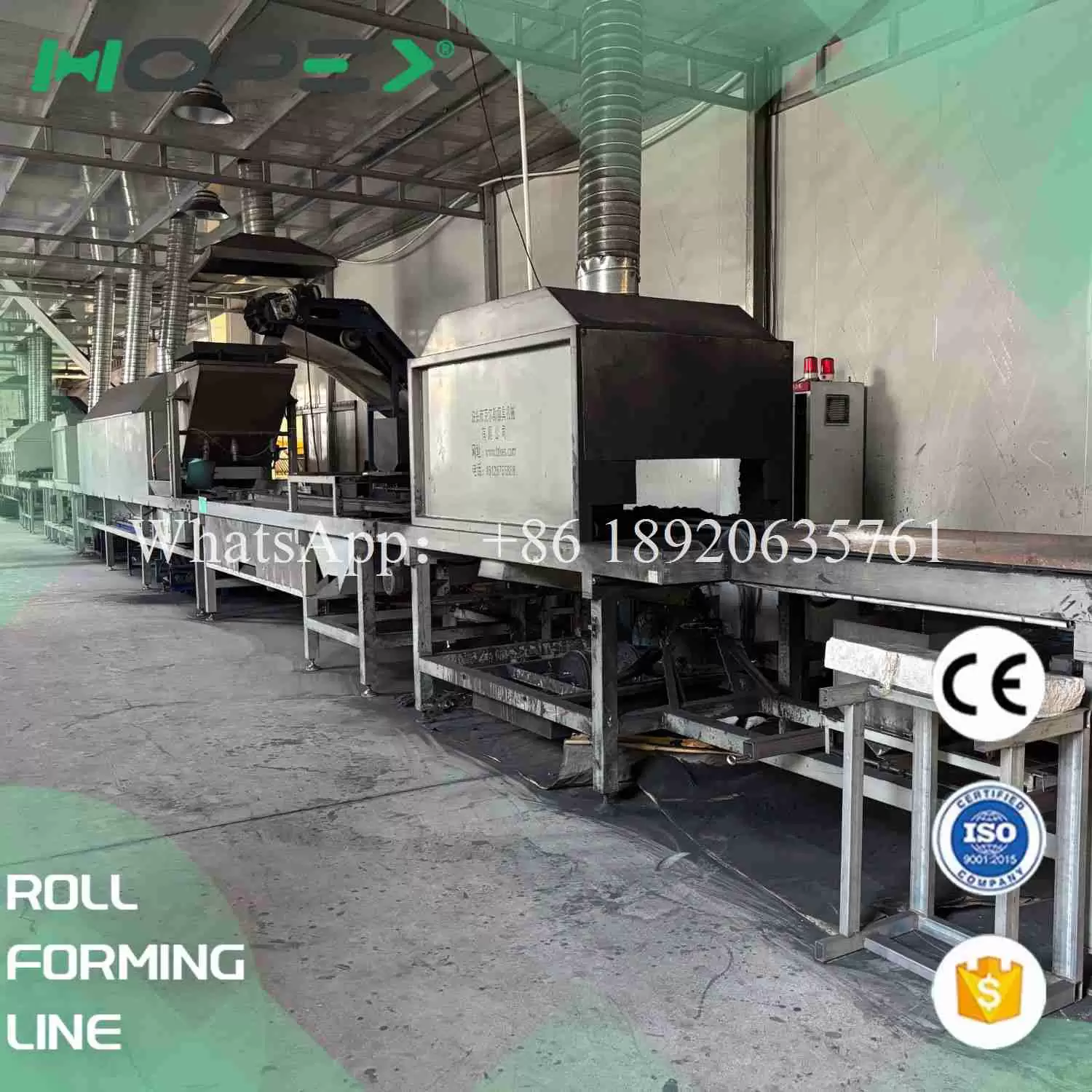 Color Stone Roof Sheet Stone Coated Machine Production Line