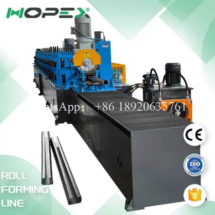 Overhead Sliding Door Track Roll Forming Machine